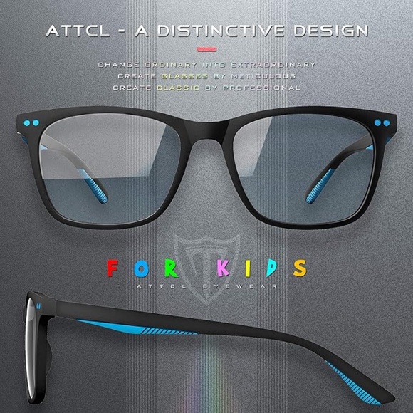 ATTCL Computer Blue Light Blocking Glasses for kids Age 3-10 (5103) - Picture 4 of 6